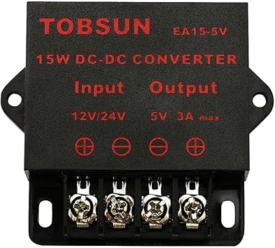 DC Converter Step Down Regulator 5V Regulated Power Supplies Transformer Converter 5V 3A 15W