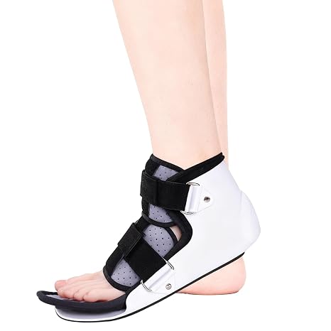 Walking Boot Fracture Boot for Broken Toe Injuries, Sprained Ankles, Metatarsal Stress, Post-Foot Fracture Shoe Fits Men and Women, Stable Ankle Joints Postoperative Recovery Pain Relief, Right