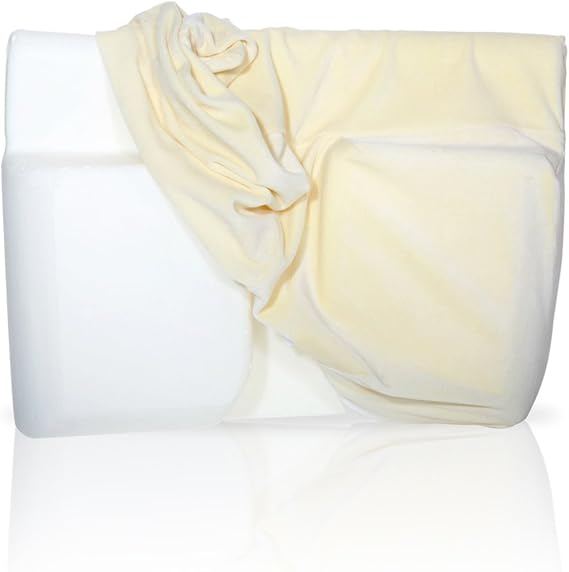 Better Sleep Pillow Velour Cover Memory Foam Version Cream