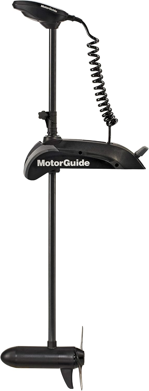 MotorGuide Xi5 Freshwater Trolling Motor, Wireless, Bow Mount - 48-inch Shaft, 55-Pound Peak Thrust - Sonar & GPS