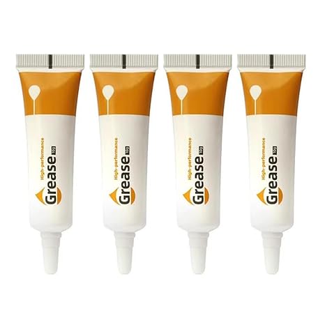 4-Pack 3D Printer Lubricant Grease for Shaft Gear Linear Guide | Universal Maintenance Grease Compatible with All FDM 3D Printers, fits Bambu Lab X1, X1C, P1P, P1S,A1 Mini