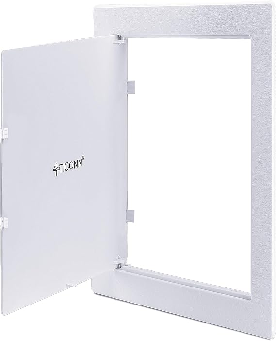 TICONN 6" x 9" Access Panel for Drywall, ABS Wall Hole Cover, Access Door