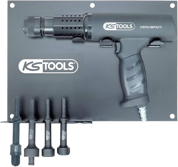 Vibro impact pneumatic chisel hammer set, 6 pcs