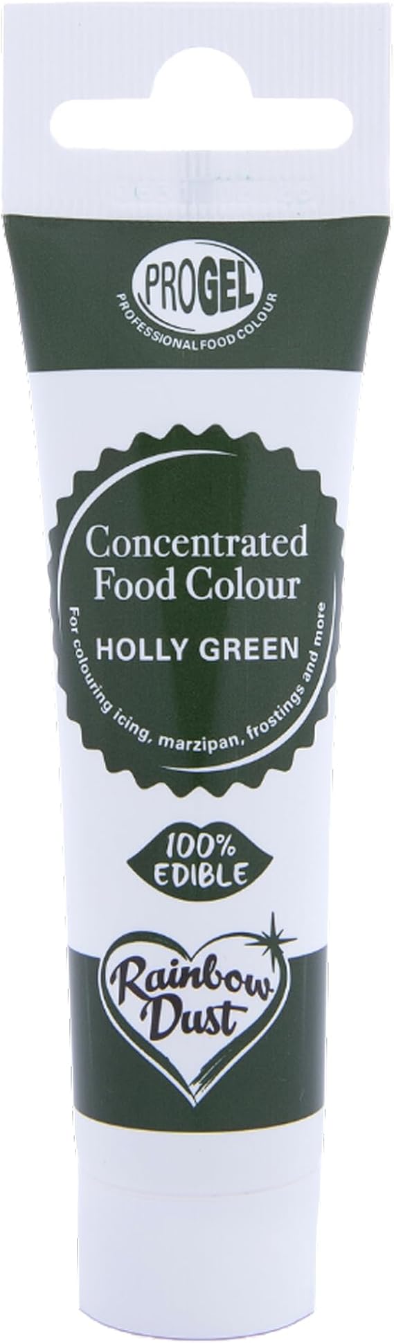 Rainbow Dust ProGel Professional Food Colouring - Holly Green