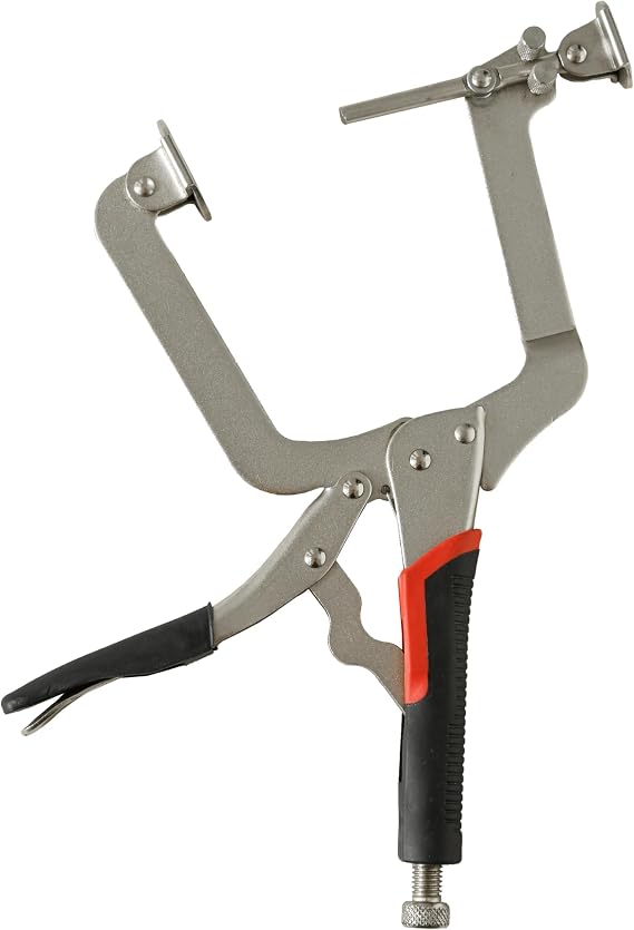 Pocket Hole Clamp 14 Inch (355mm), Right Angle, 2 Ways to Use for Hole Joinery, 1pack