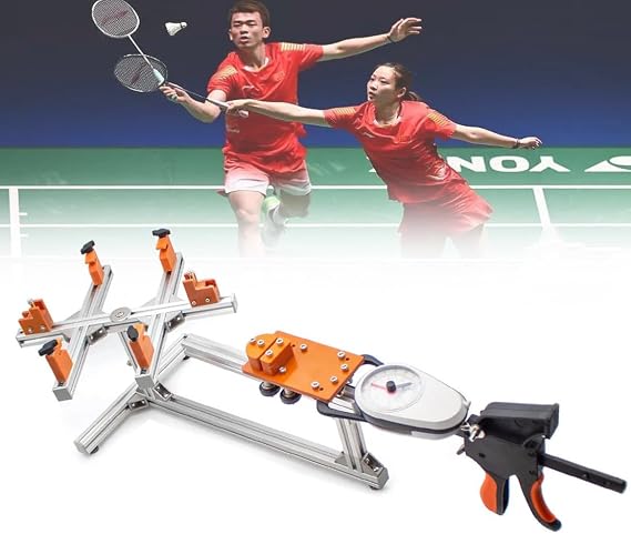 Badminton Racket Stringing Machine Badminton Racket Stringer Portable Racquet Stringing Machine DIY Racket String Tools 20-32LB