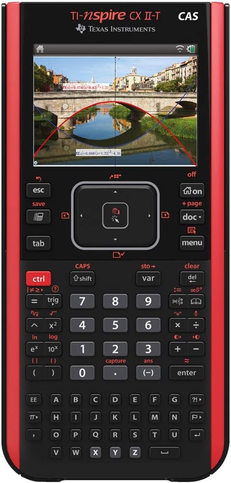 Texas Instruments TI-Nspire CX II-T CAS Graphics Calculator