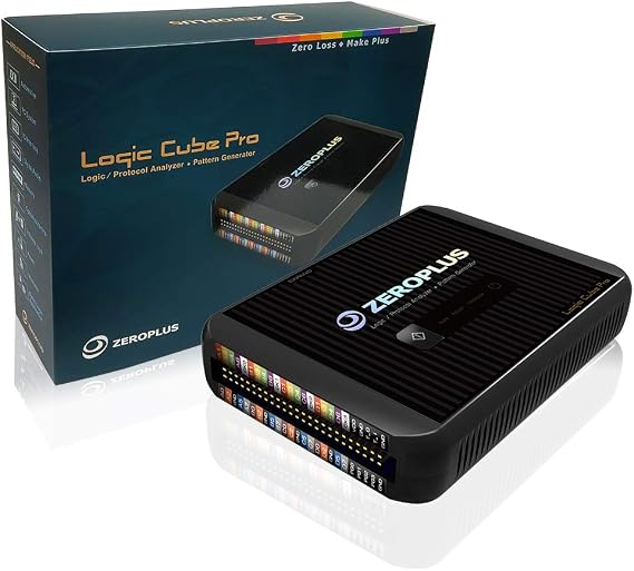 Zeroplus Logic Analyzer - Lap-C Pro 32-Channels,128Mb per Channel, Digital Signals Measurement, Protocol Analysis, Portable and Hardware Debugging