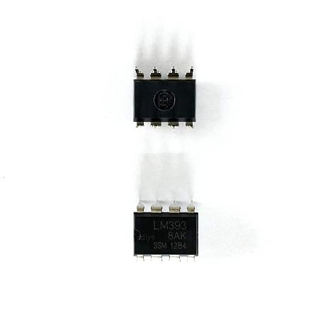 30Pcs LM393 DIP-8 Low Power Dual Differential Comparator LM393N