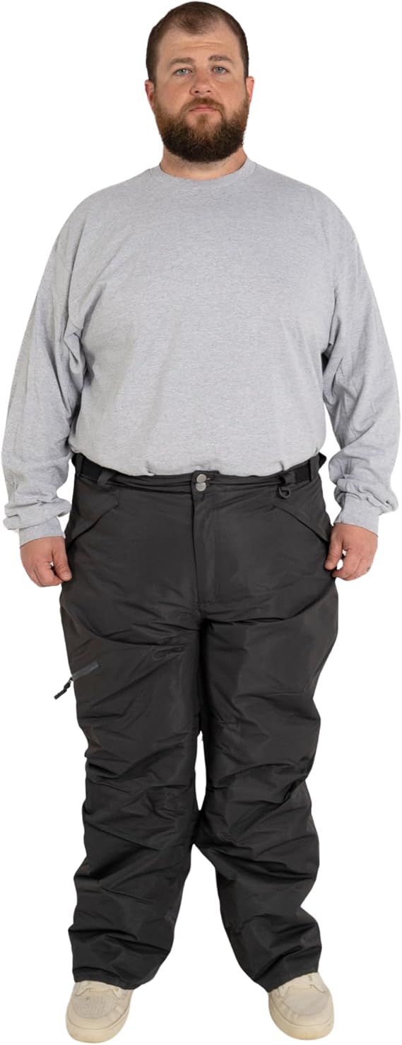 Snow Country Outerwear Mens Big 2XL-7XL Snow Skiing Insulated Pants