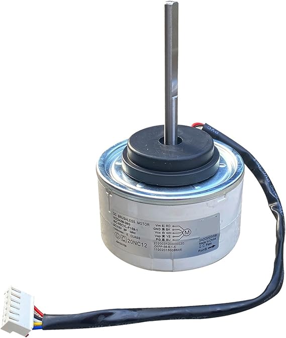 WZDK58-38G Air Conditioning Motor DC Fan Motor, Compatible for Midea, Air Conditioner Indoor Unit DC310V 58W 1350r/min SIC-55CVL-F159-1
