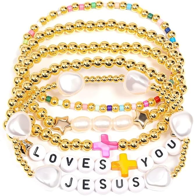 AICase for Neon Genesis Evangelion Merch Jesus Loves Me Inspired Bracelets