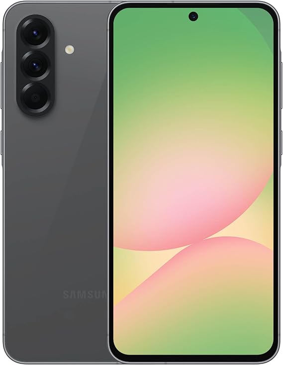 Samsung Galaxy A56 5G Cell Phone, 128GB AI Smartphone, Unlocked Android, AI Photo Edits, Large Screen, Long Battery Life, 2025, US , Awesome Graphite