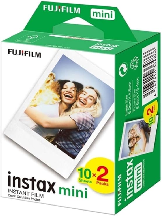 20-Piece Film Compatible with Instax mini 9 Machines