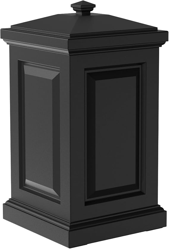 Mayne Berkshire Outdoor Storage Box, Deck Box for Patio, Black