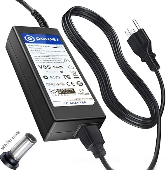 T POWER 24V Ac Dc Adapter for Epson Perfection Flatbed, FastFoto, PictureMate, Workforce V500 V600 V700 V800 FF-680 PM-400 GT-D1000 GT-2500 Photo Printer Scanner Power Supply Charger