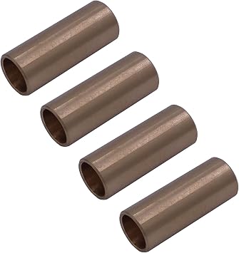 K7129100 Wear Resistant Tin Bronze Leaf Spring Bushing Kit 9/16" I.D. 11/16" O.D. 1-3/4" Length, Compatible with Trailer Dexter Axle, Pack of 4