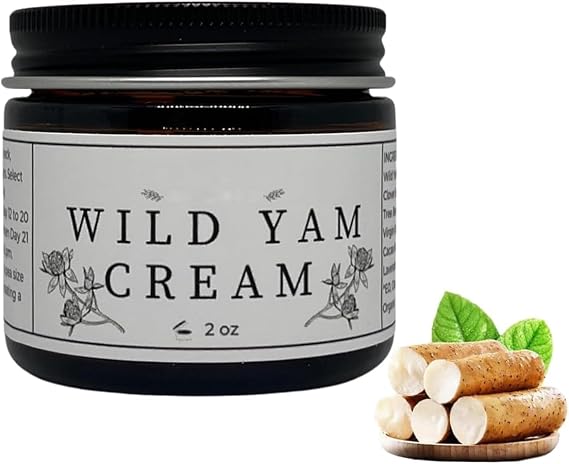 Wild Yam Cream, 60ml Natural Wild Yam Cream For Menopause, Wild Yam Skin Cream, Natural Relief for Menopause Dry SkinWild Yam Cream, 60ml Natural Wild Yam Cream For Menopause, Wild Yam Skin Cream, Nat