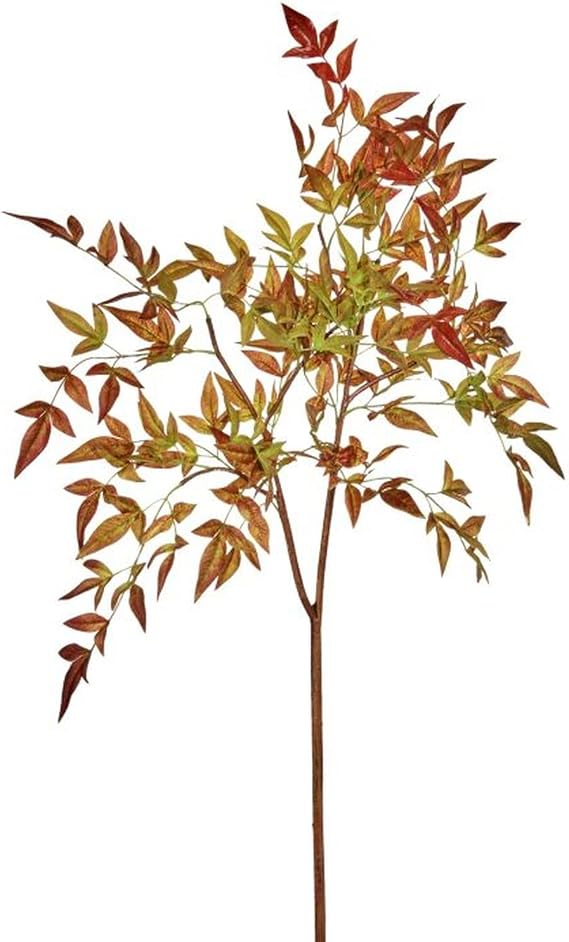 Afloral Artificial Nandina Leaf Branch - 39"