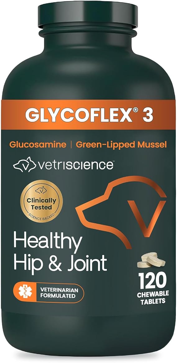 VetriScience Extra Strength Healthy Hip & Joint for Dogs, Chicken, 120ct