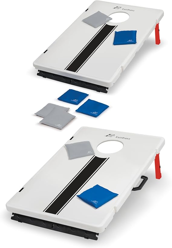 EastPoint 2' x 3' Cornhole Board Set, Outdoor Games, 2 Boards & 8 Bags