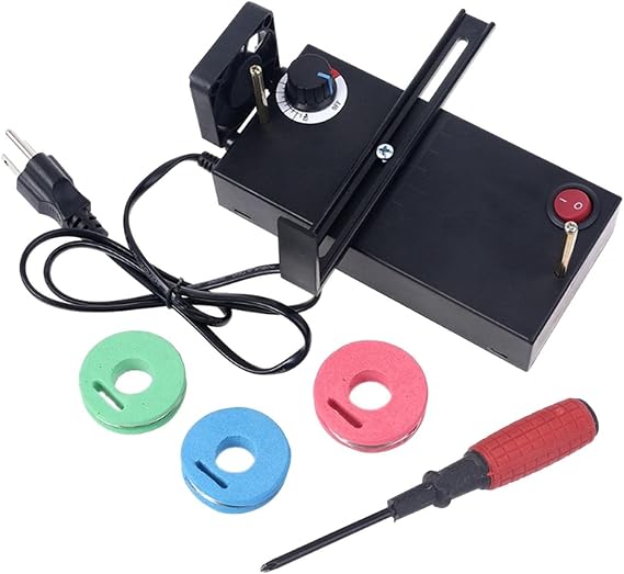 Gralara Heat Cutting Ribbon Cutter with Screwdriver, Thermal Cutting Machine, Lightweight Craft DIY Hot Cutter, Electric Rope Cutter for Rope US Plug