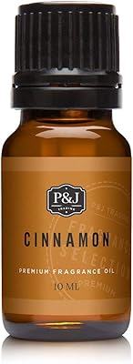 P&J Trading Fragrance Oil for Diffusers for Home - Cinnamon 10ml Fragrance Scents for Candle Making - Soap Making Supplies & Car Diffuser Scents