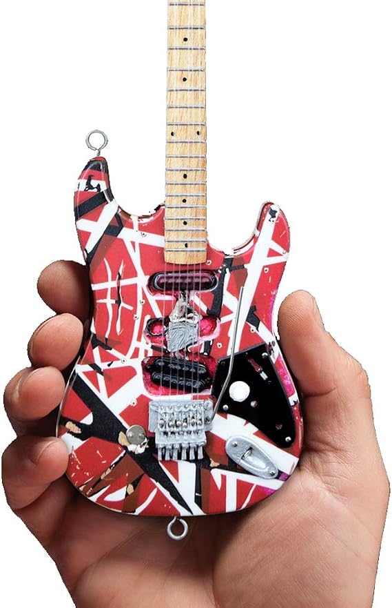 AXE HEAVEN EVH Minature Guitars EVH Frankenstein Mini Replica Guitar (EVH001)