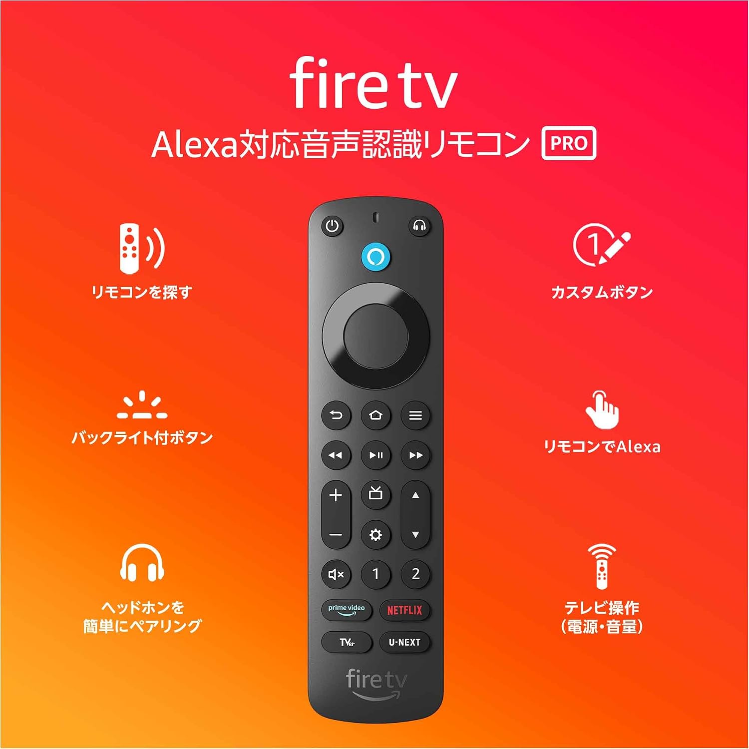 Alexa Voice Remote Control Pro 2022 Release | Requires Compatible Fire TV Unit Sold Separately