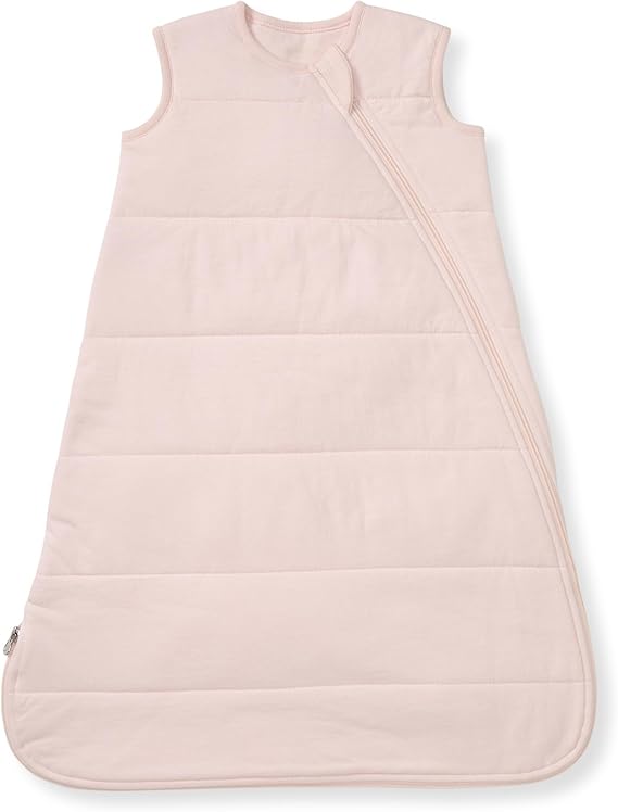 Burt's Bees Baby Unisex Newborn Essentials 100% Organic Cotton Beekeeper Wearable Blanket, Quilted Pink, Large