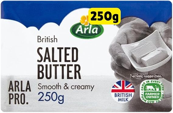 Arlas Salted Butter - Craft Guild of Chefs Approved (250g)