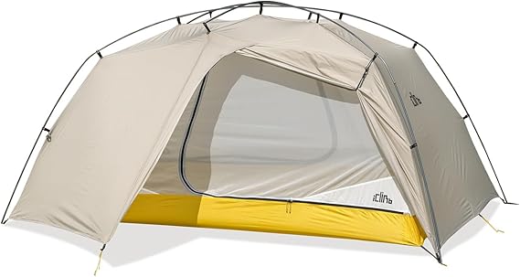 iClimb Ultralight 2 Person 3 Season Waterproof Tent | with Carry Bag, for Outdoor Backpacking Camping Hiking Trekking Mountaineering