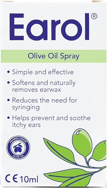 Earol Ear Wax Remover Olive Oil Spray 10 ml