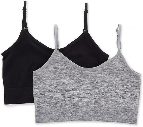 Maidenform Girls Comfort Brami Bralette, 2 Pack