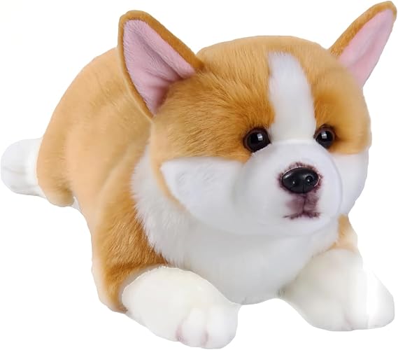 CU-MATE Plush Stuffed Animals Dog for Girls/Boys (Louie Welsh Corgi)