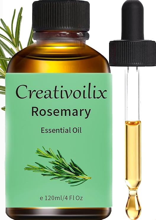 Rosemary Essential Oil 4 Oz - Rosemary Oil for Hair, Skin, Aromatherapy
