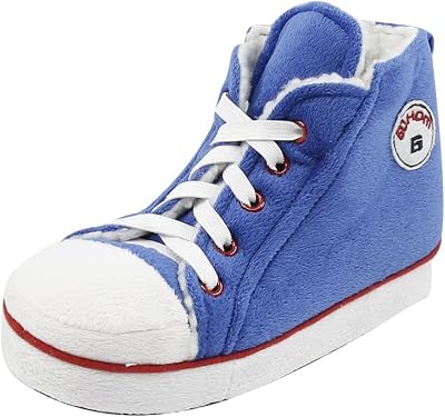 Kids House Shoes - Trendy and Stylish Indoor Comfort Dark Blue&purple Big Kid Size 2-3