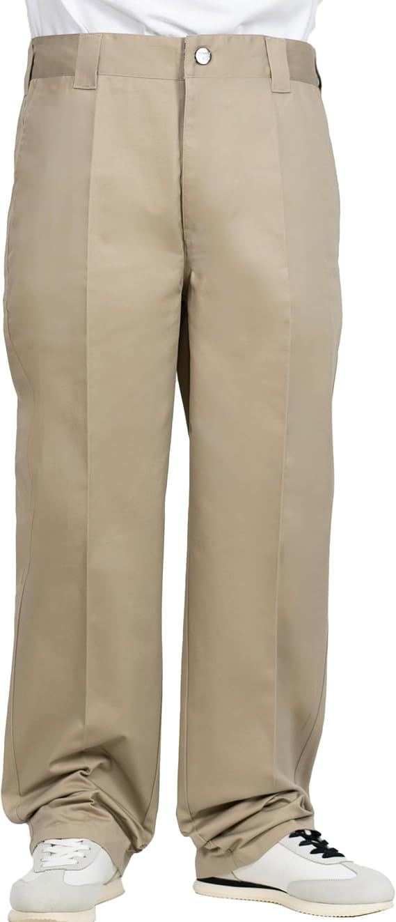 FB County Kackies Outdoor Work Pants for Men, Beige, 40 - Unisex Regular Fit, Cotton-Poly, 8.5 oz Twill Pants