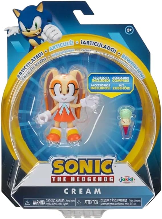 Sonic the Hedgehog 4" Cream with Ice Cream