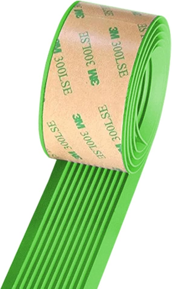 TREGOO PVC Flexible Stair Nose Edging Self-Adhesive, Anti-Slip Strip for Stairs/Wood Floor/Tile, Soft Carpet Edge Trimming for Home/Household (Color :
