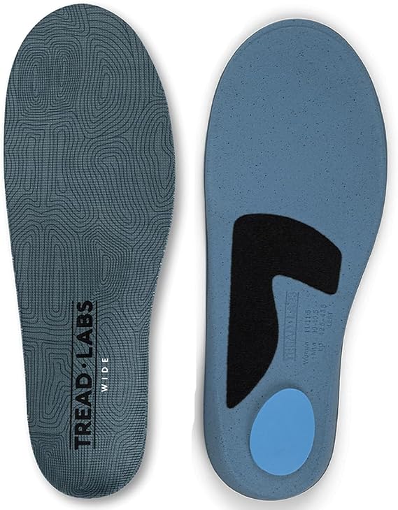 Tread Labs Wide Insole Replacement Top Covers Replace Worn Top Covers Without Replacing Arch Support 5mm Cushioning Men & Women