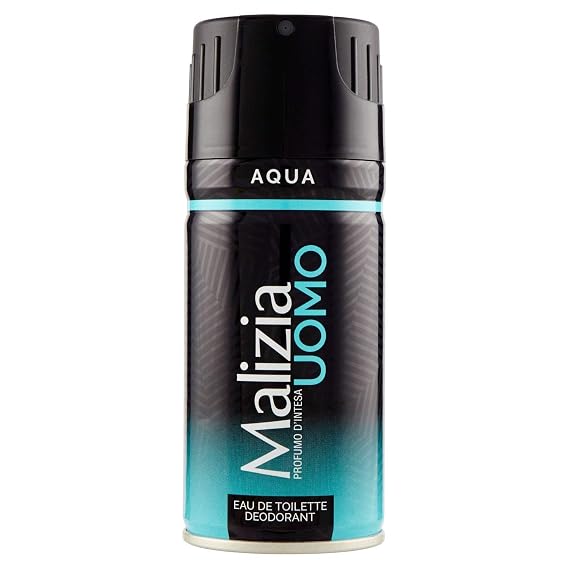 Malizia Uomo Aqua Deodorant Spray 150 Ml / 5 Oz.