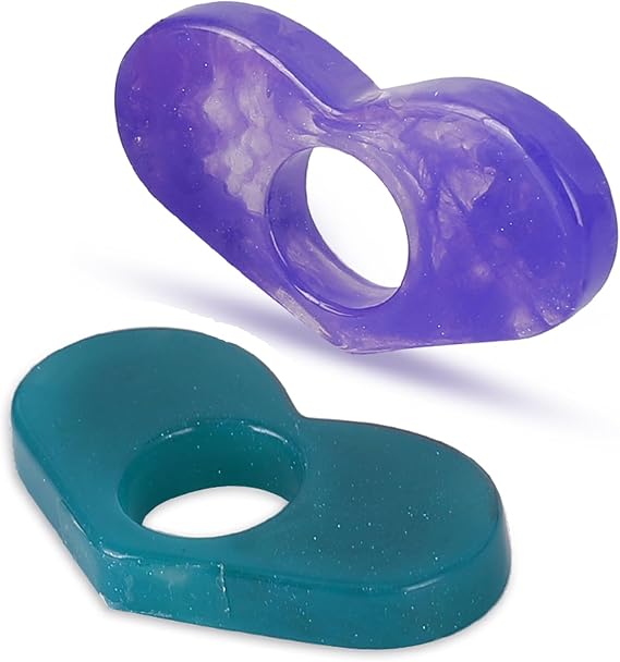 Kartterfly Thumb Page Holder, 2Pack Starry Sky Blue Purple Book Markers