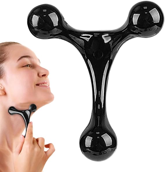 Trigger Point Massager - Massager Tool | Massage Tools for Deep Tissue | Handheld Four Point Handheld | Full Body Massage Tool for Waist Neck Foot Leg Head, Muscle Recovery