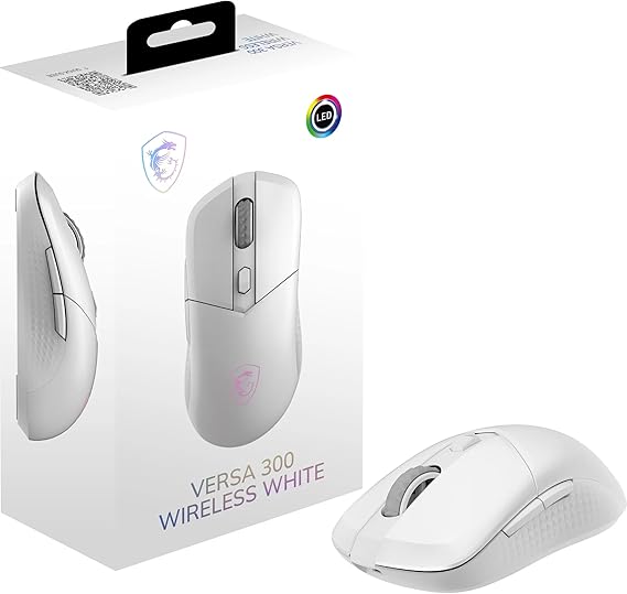 Msi Gg Forge Versa 300 Wireless White Gaming Mouse Max 8000 Dpi 60gr Optical Sensor Micro Switch Gaming Mouse