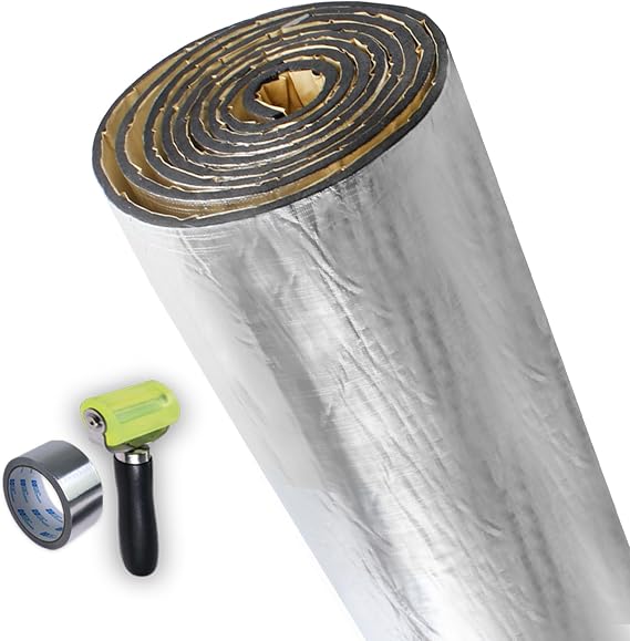 3/8'' Thick Car Sound Deadening Material with Tool 140''x39''