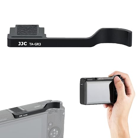 JJC Metal Thumb Grip for Ricoh GR III GR3 HDF GR IIIx GR3x HDF Accessories