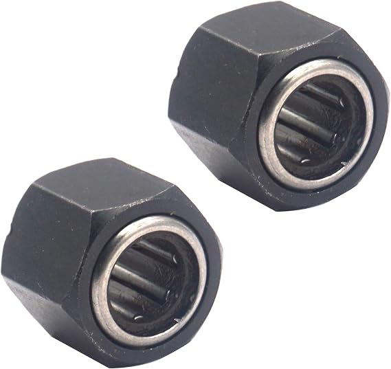 2Pack Vgoohobby 12mm Hex Nut One Way Bearing Compatible with Vertex VX 18 16 SH21 12mm Engine RC Nitro Car Buggy Monster Truck RC Pull Start Parts