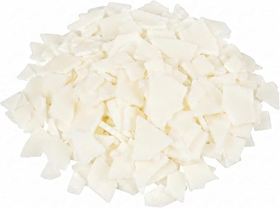 The Candlemaker's Store Natural Soy 464 Wax for Candle-Making: 10 lb Flakes, 115-120F Melt Point