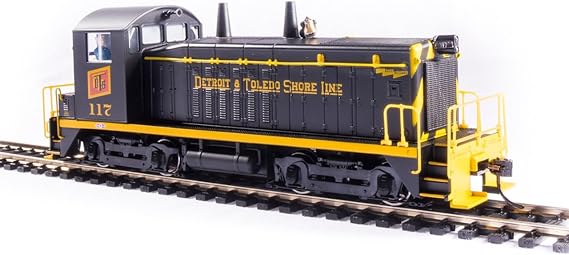 Broadway Limited 6744 EMD SW7, DTS 116, Black/Yellow/Red, Paragon4 Sound/DC/DCC, HO